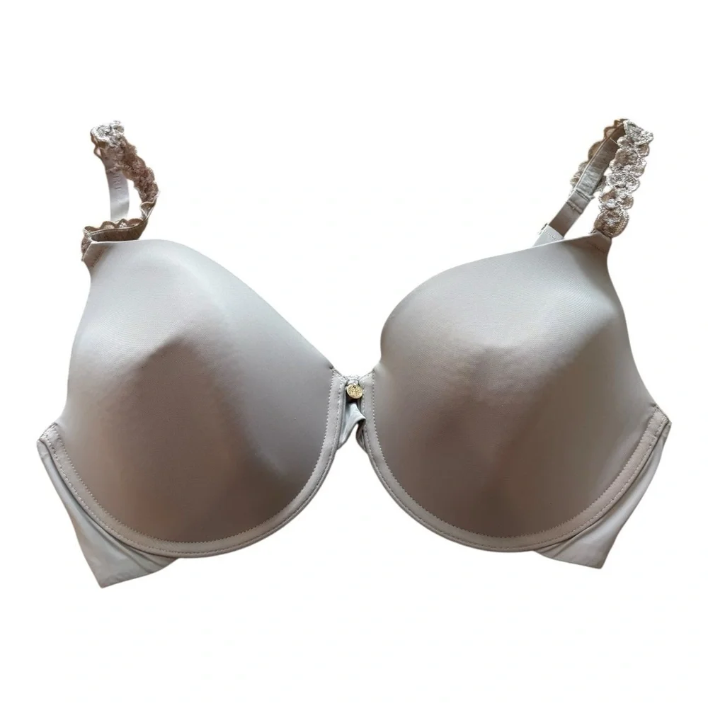 Natori Women's 36 D Nude Beige Adjustable Strap Underwire Contour Bliss Bra